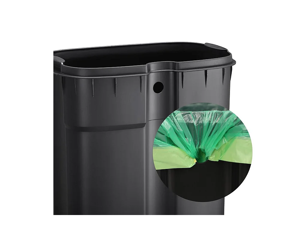 Mülleimer Treteimer für Küche Saint-Denis