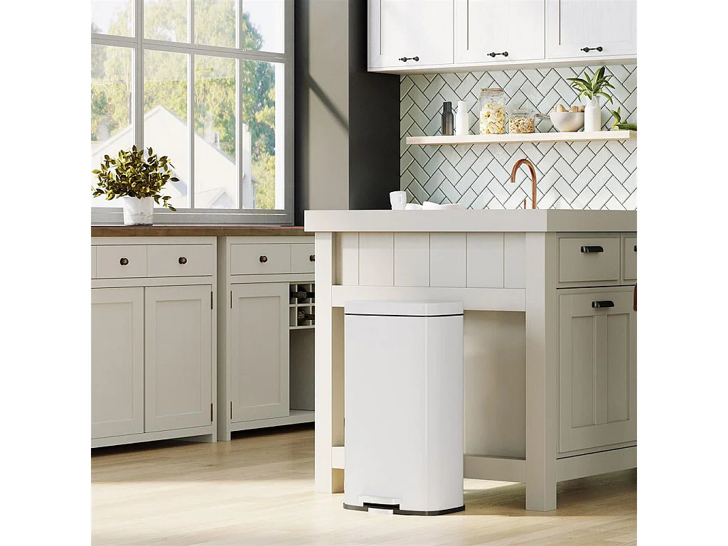 Mülleimer Treteimer für Küche Saint-Denis