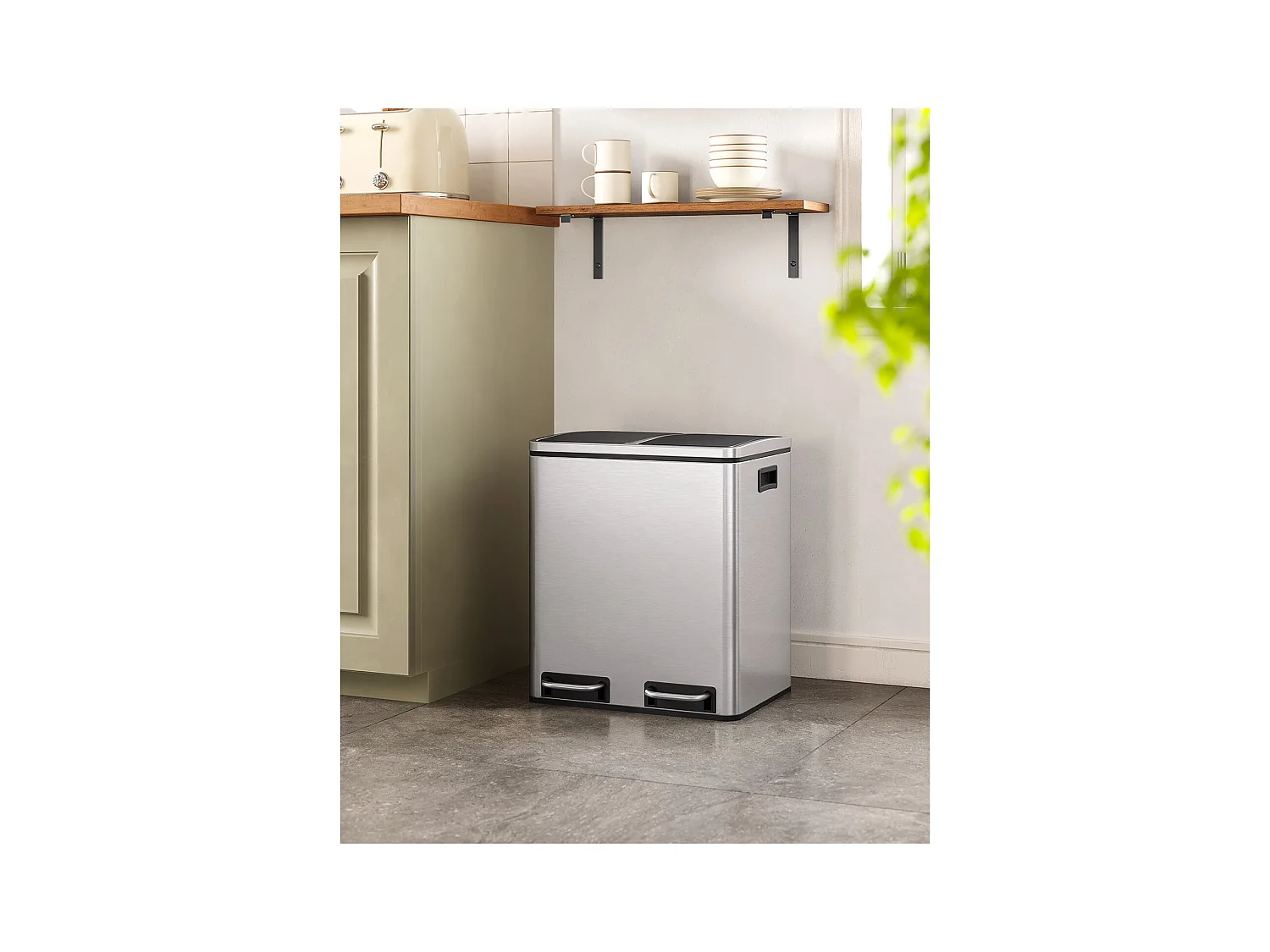 Mülleimer Mülltrennsystem