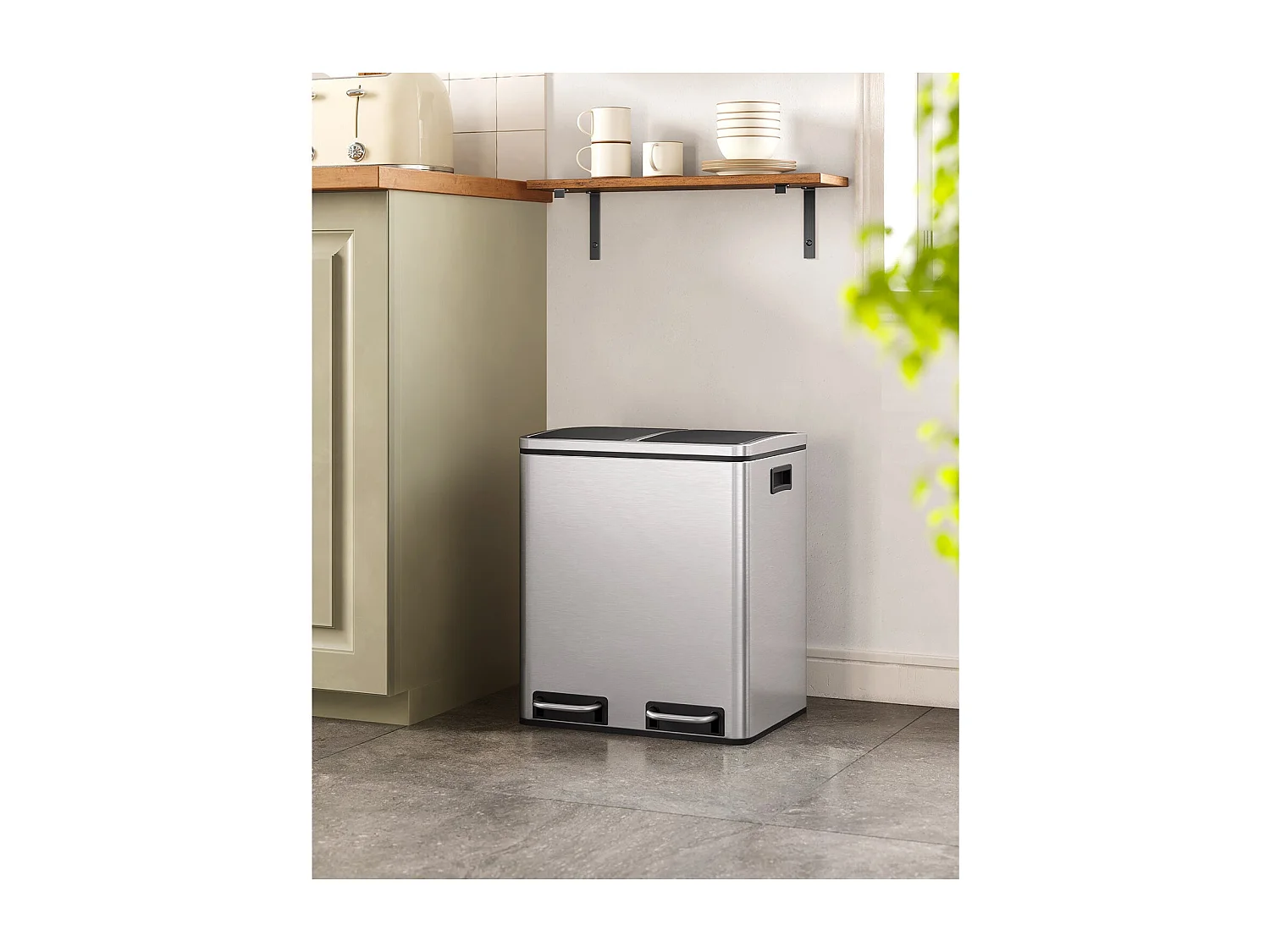 Mülleimer Mülltrennsystem