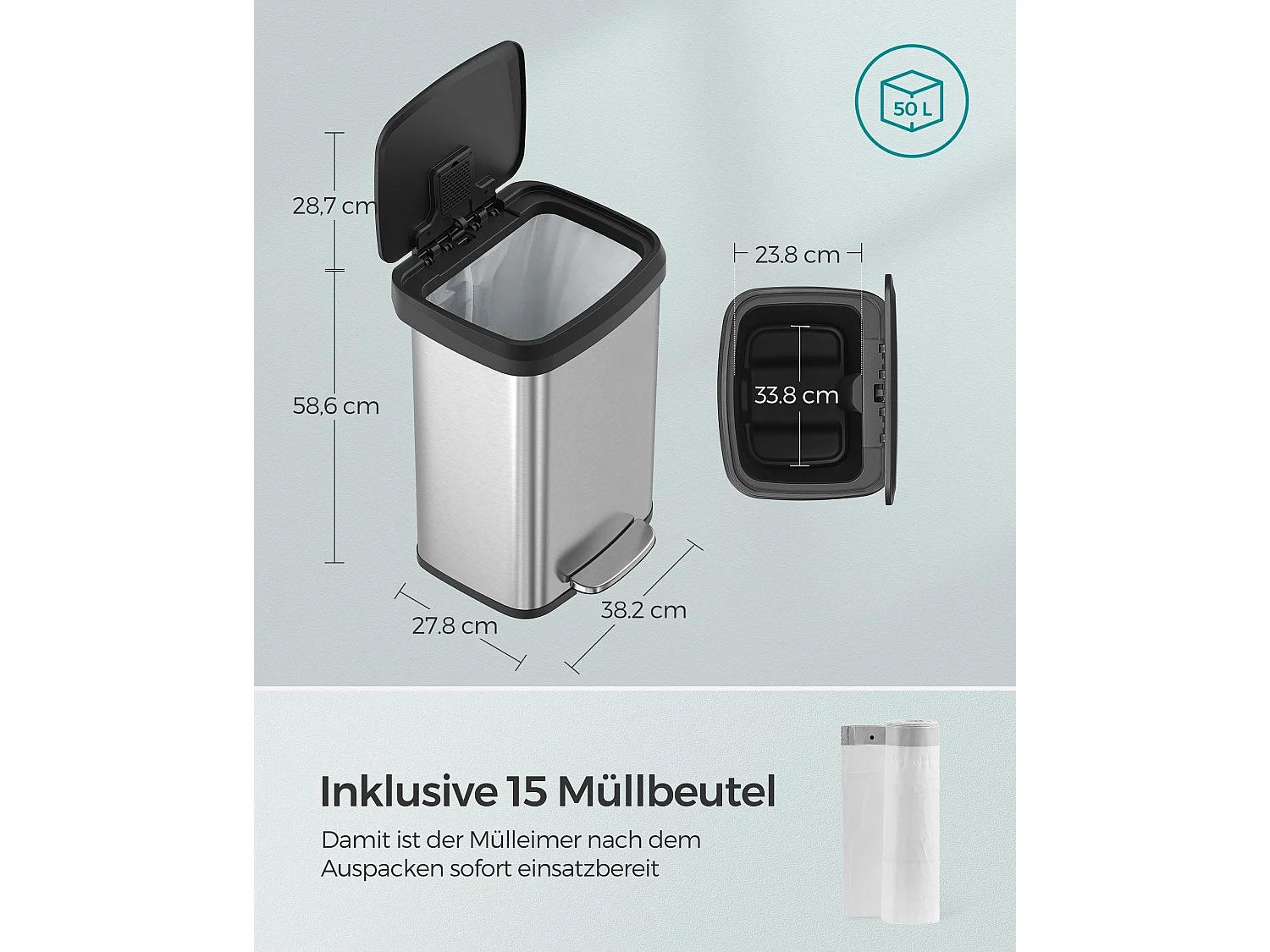 Mülleimer Kingston Bissau