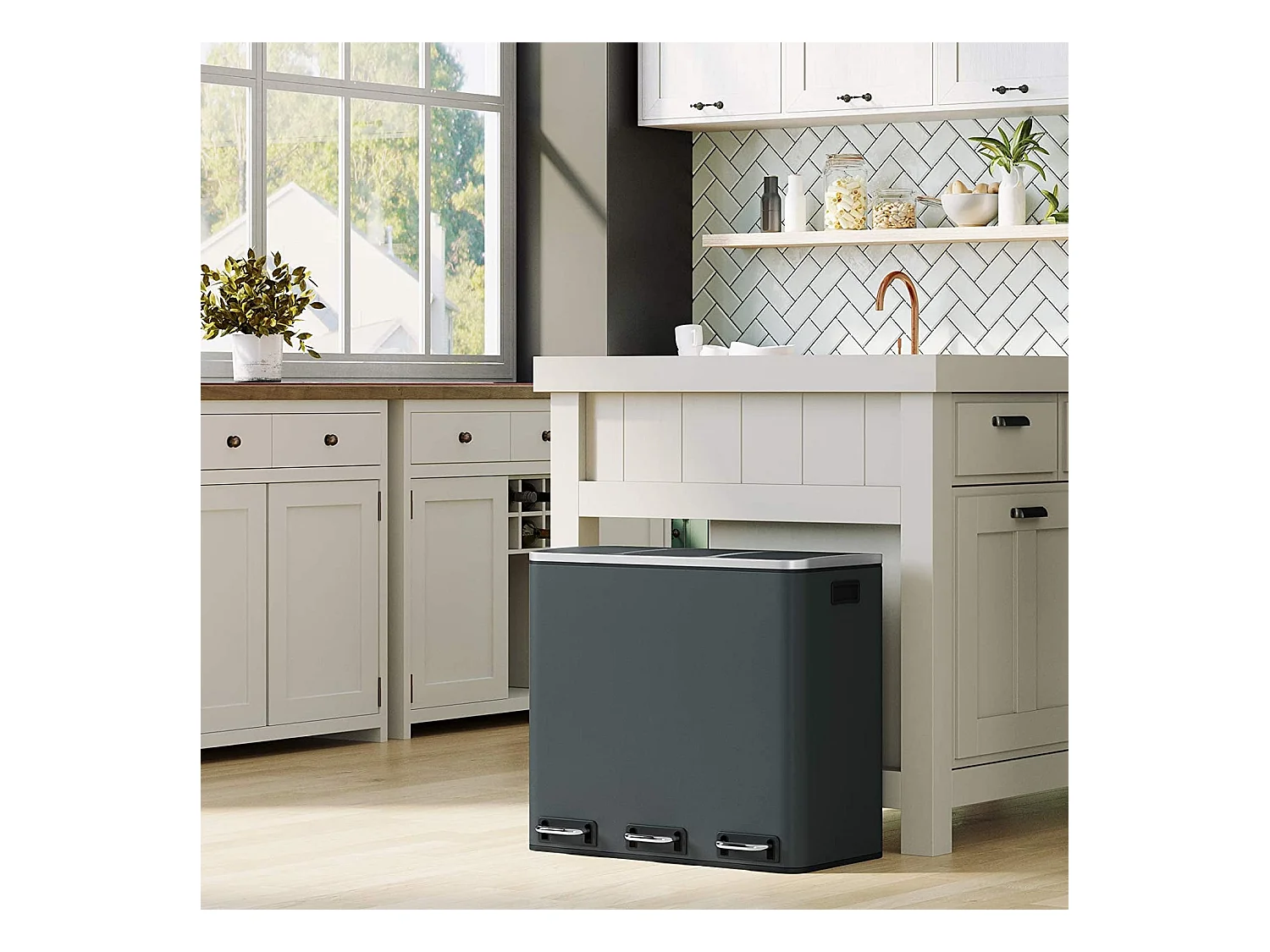 Mülleimer Mülltrennsystem