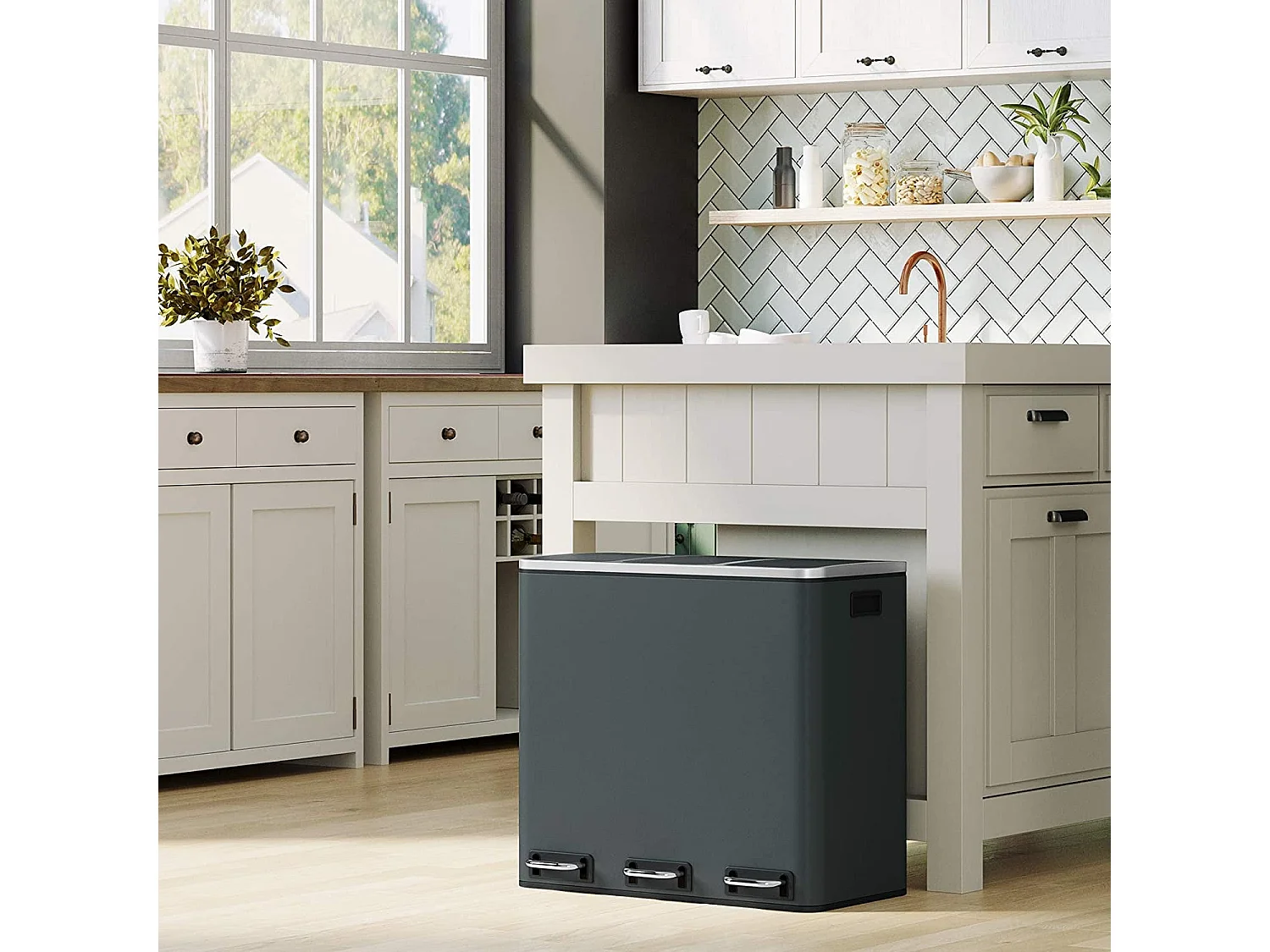 Mülleimer Mülltrennsystem