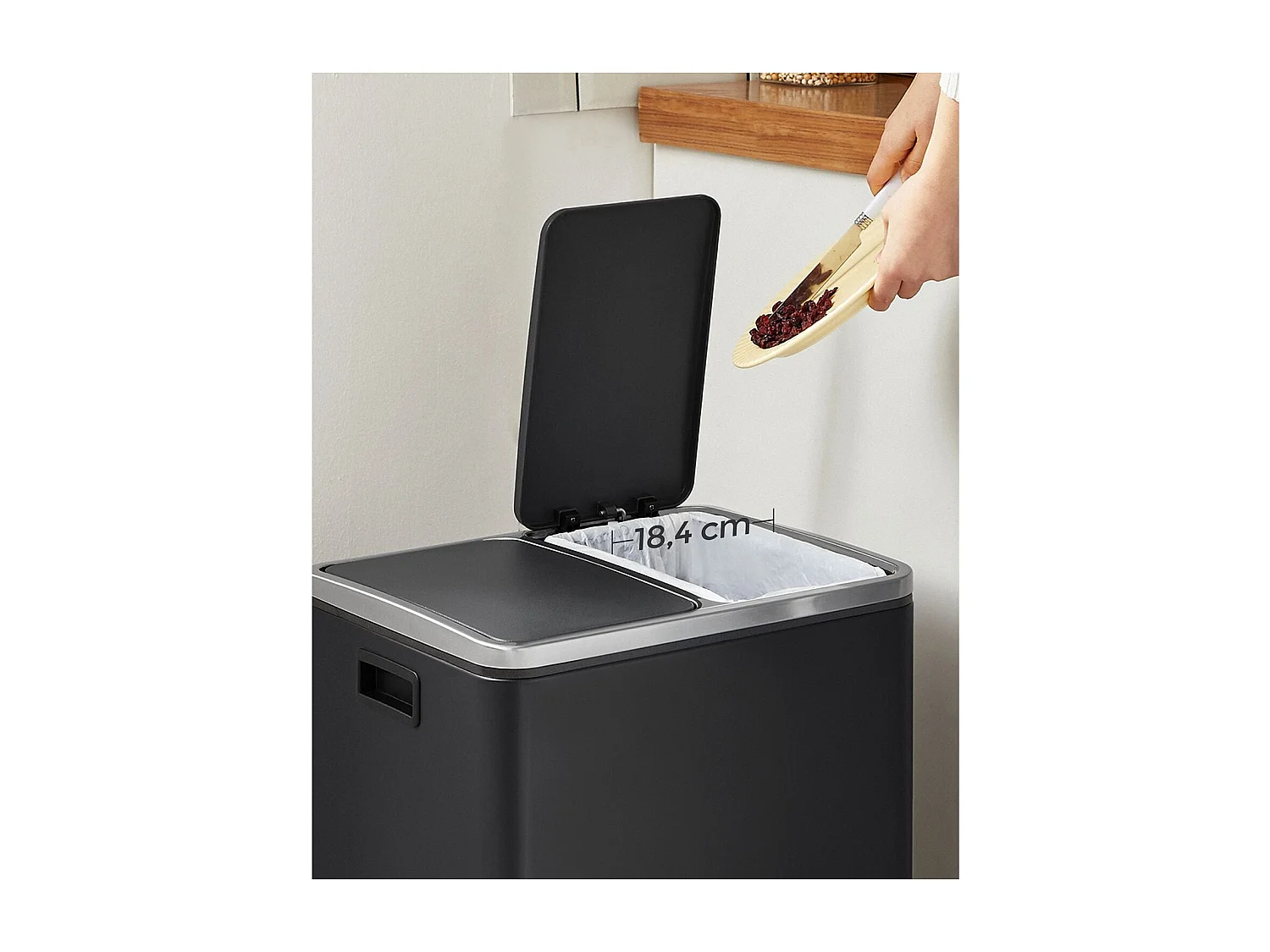 Système de tri des déchets des poubelles