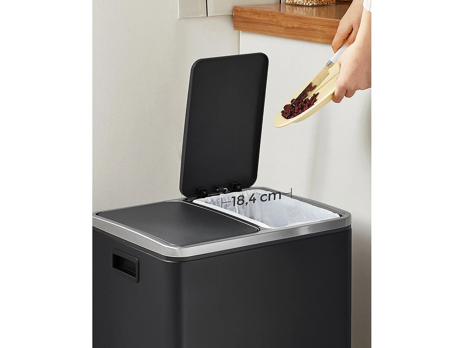 Système de tri des déchets des poubelles