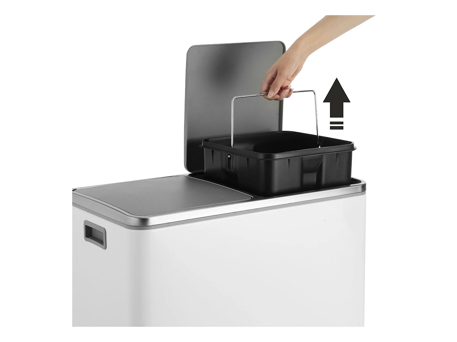 Mülleimer Mülltrennsystem