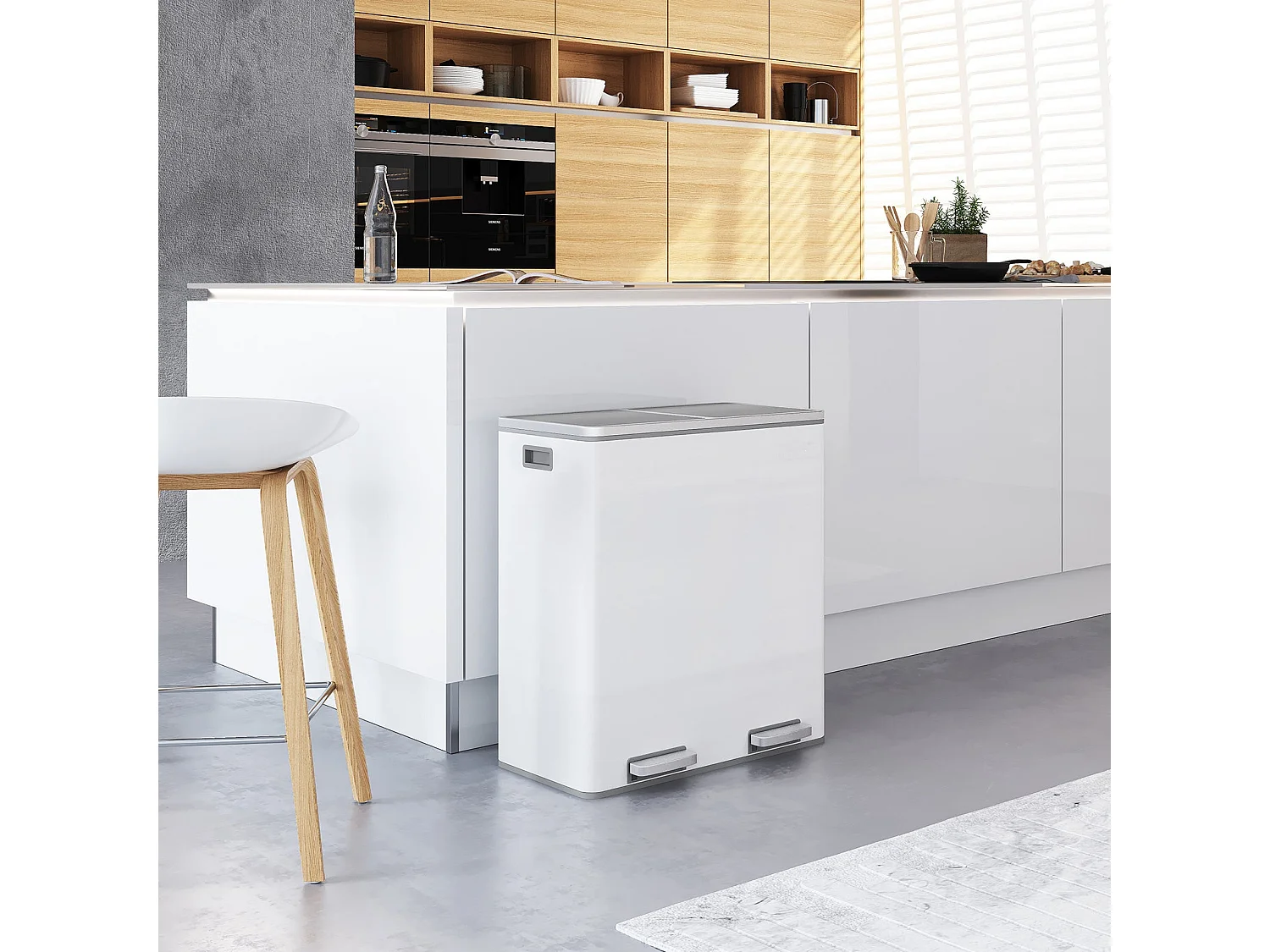 Mülleimer Mülltrennsystem