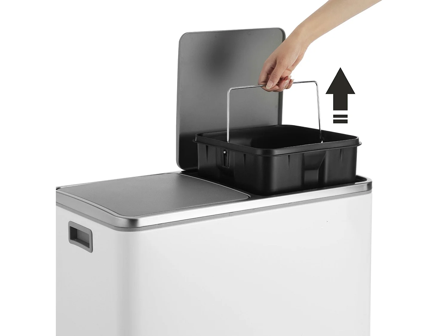 Mülleimer Mülltrennsystem