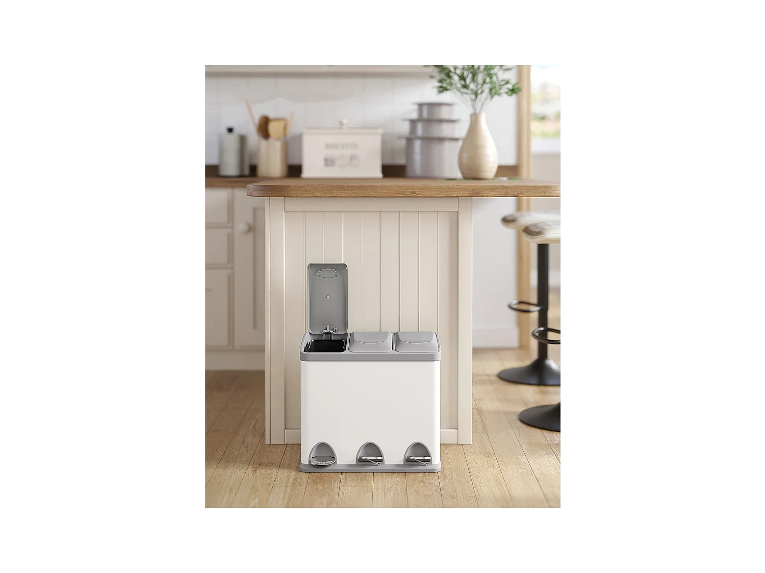 Mülleimer Mülltrennsystem