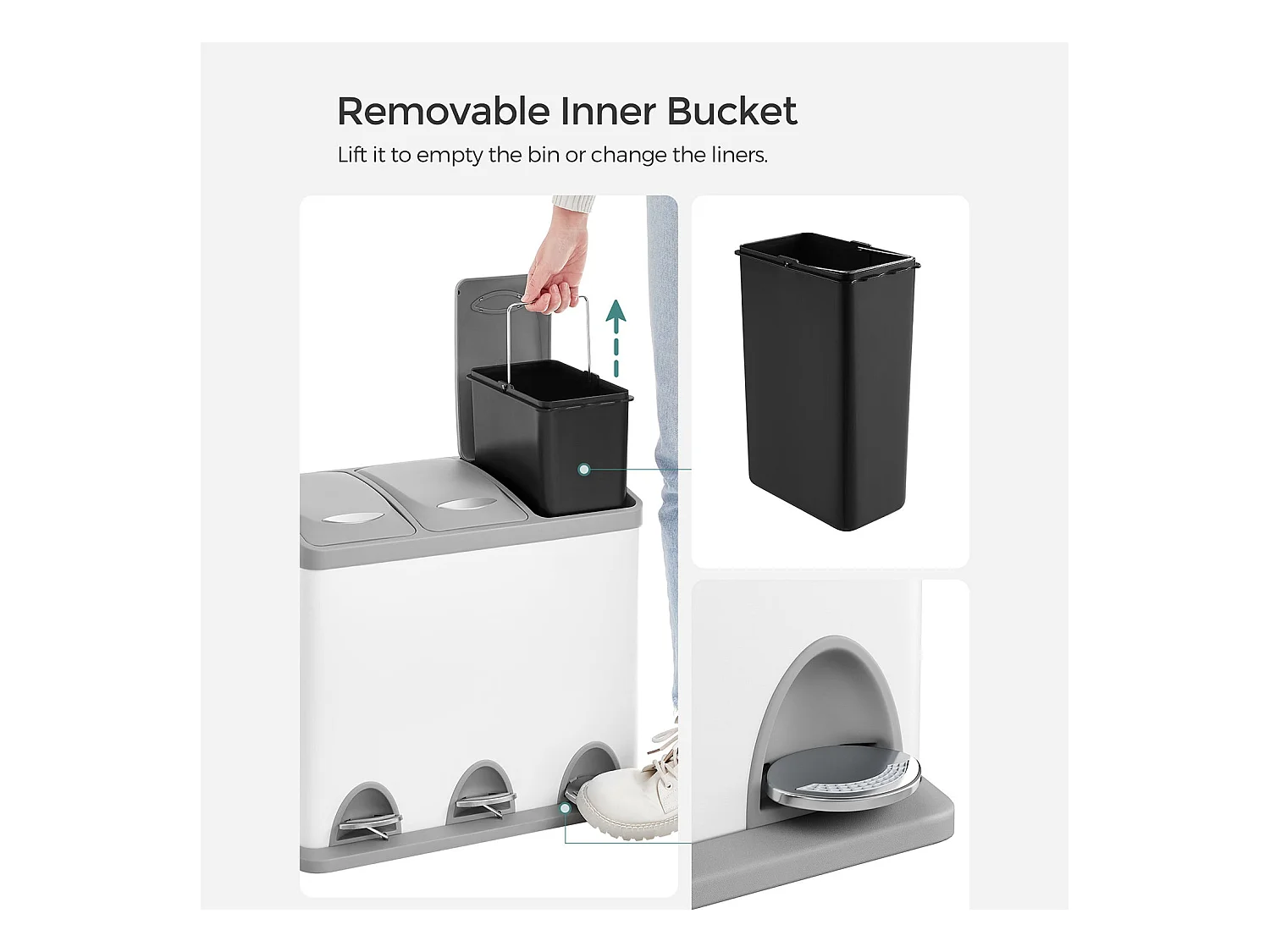 Mülleimer Mülltrennsystem