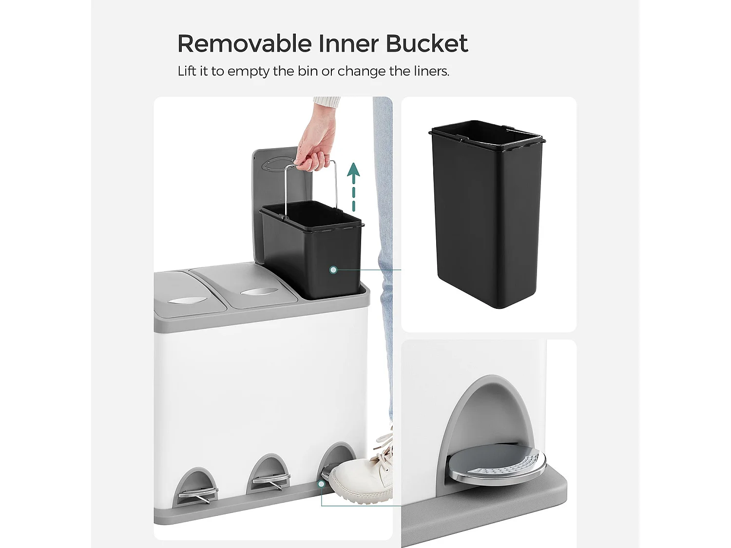 Mülleimer Mülltrennsystem