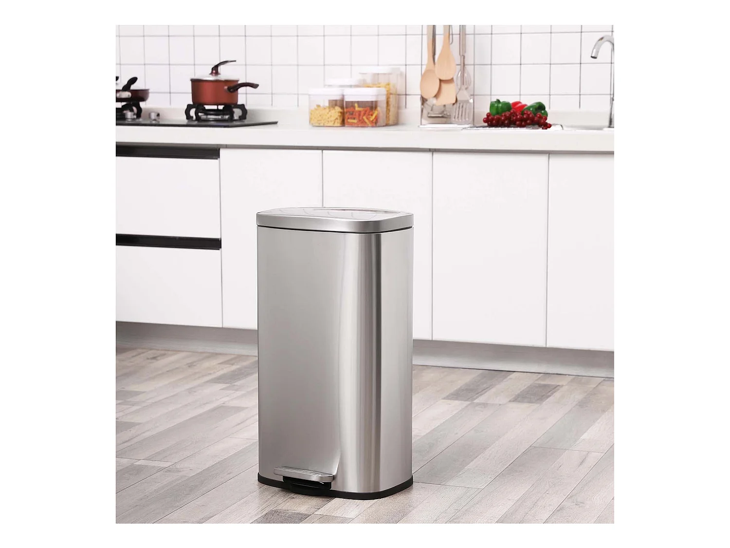 Mülleimer Treteimer geruchsdicht Saint-Denis