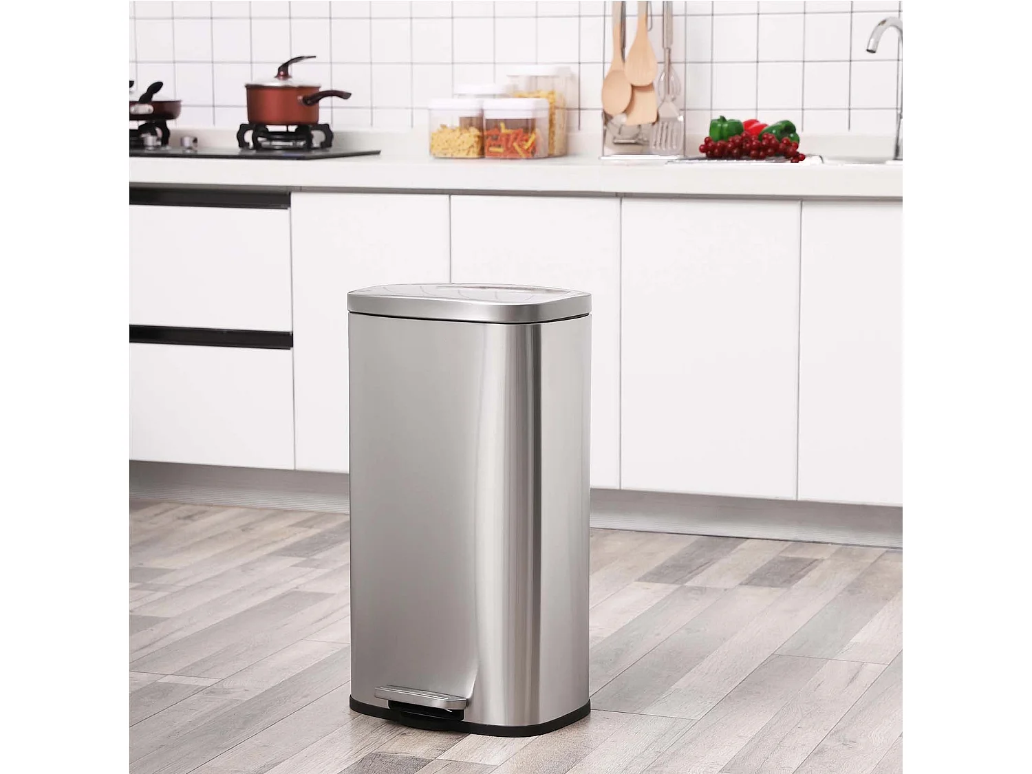 Mülleimer Treteimer geruchsdicht Saint-Denis