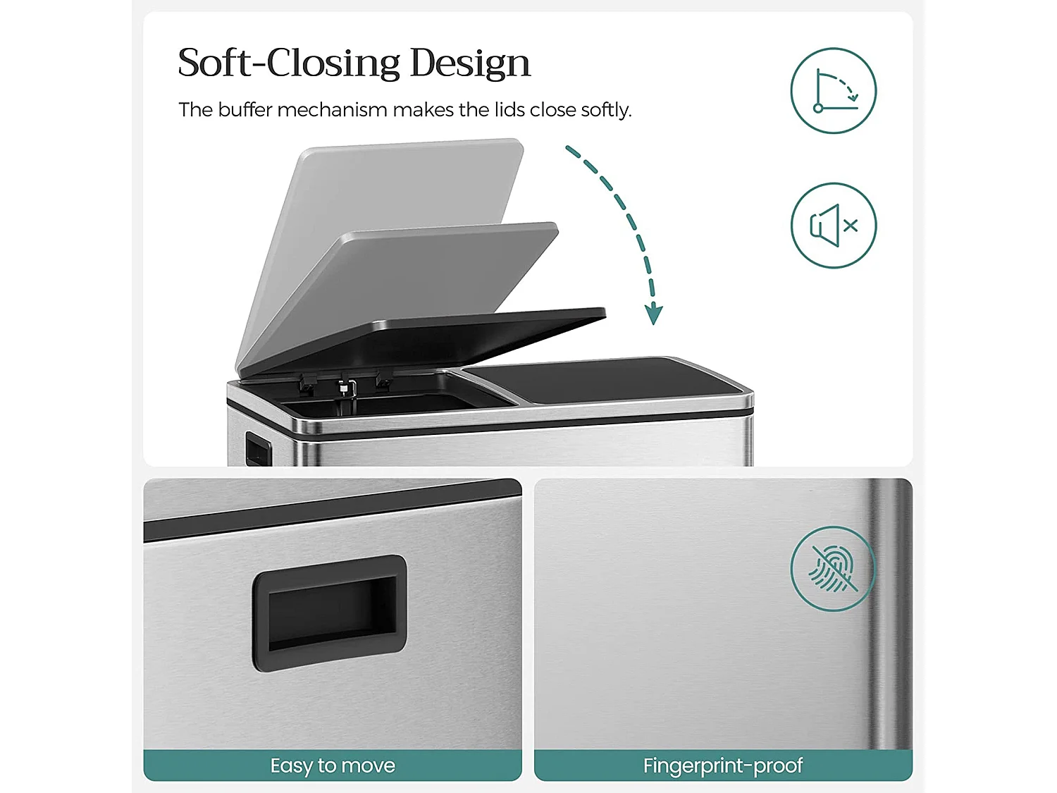 Mülleimer Mülltrennsystem