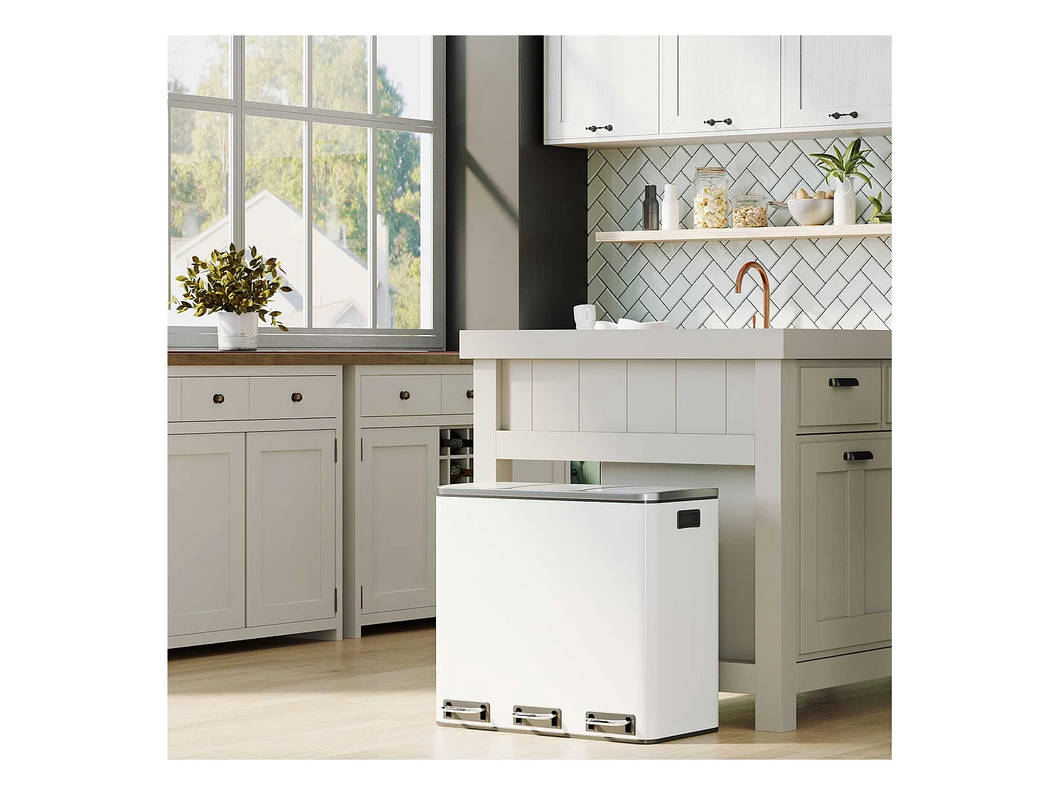 Mülleimer Mülltrennsystem