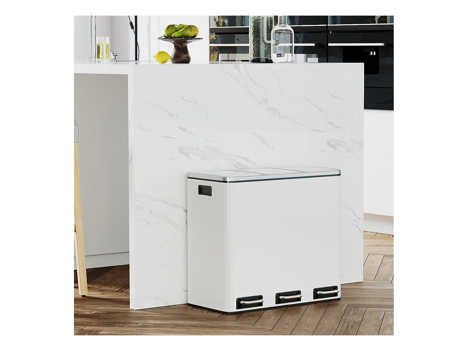 Mülleimer Mülltrennsystem