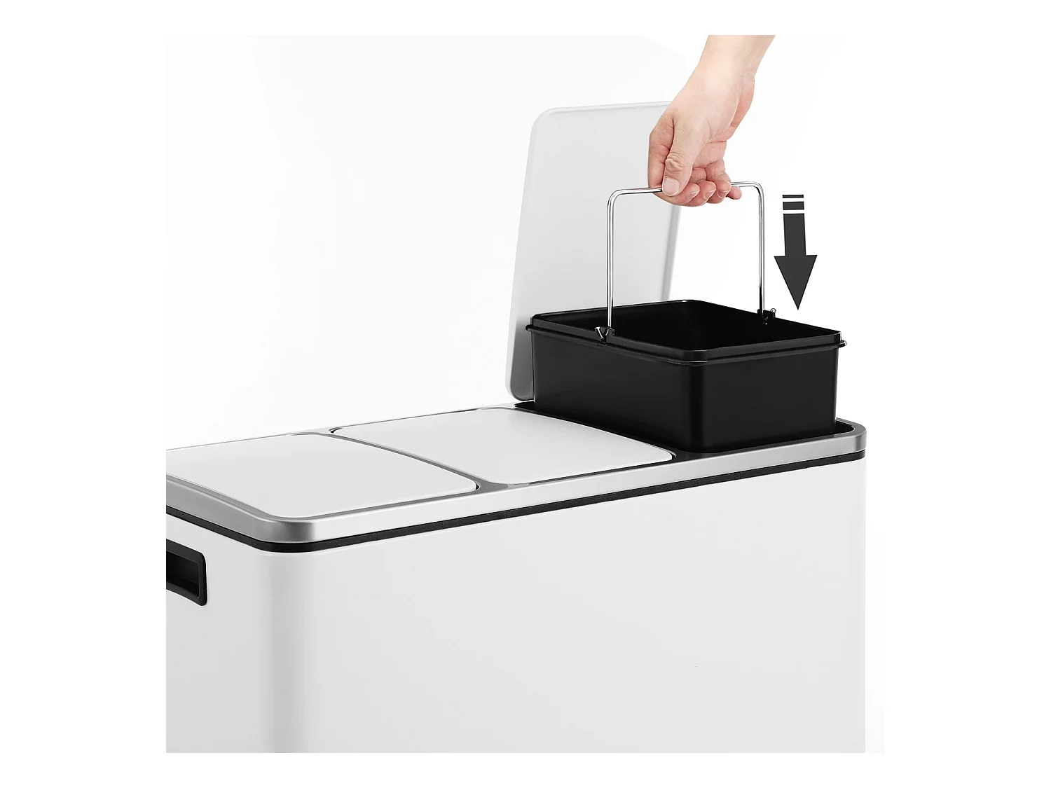 Mülleimer Mülltrennsystem