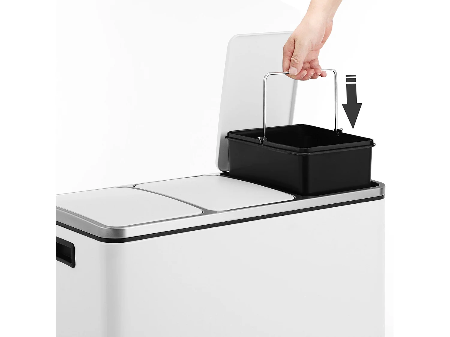 Mülleimer Mülltrennsystem