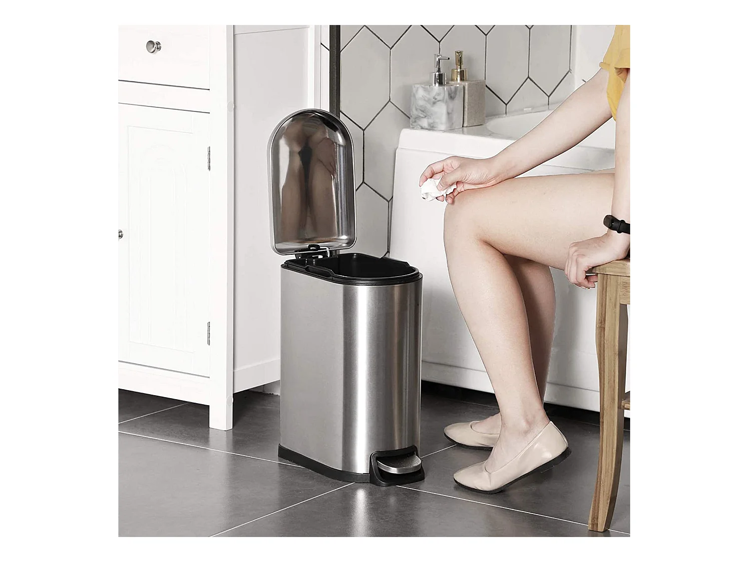 Mülleimer Kosmetikeimer Moroni