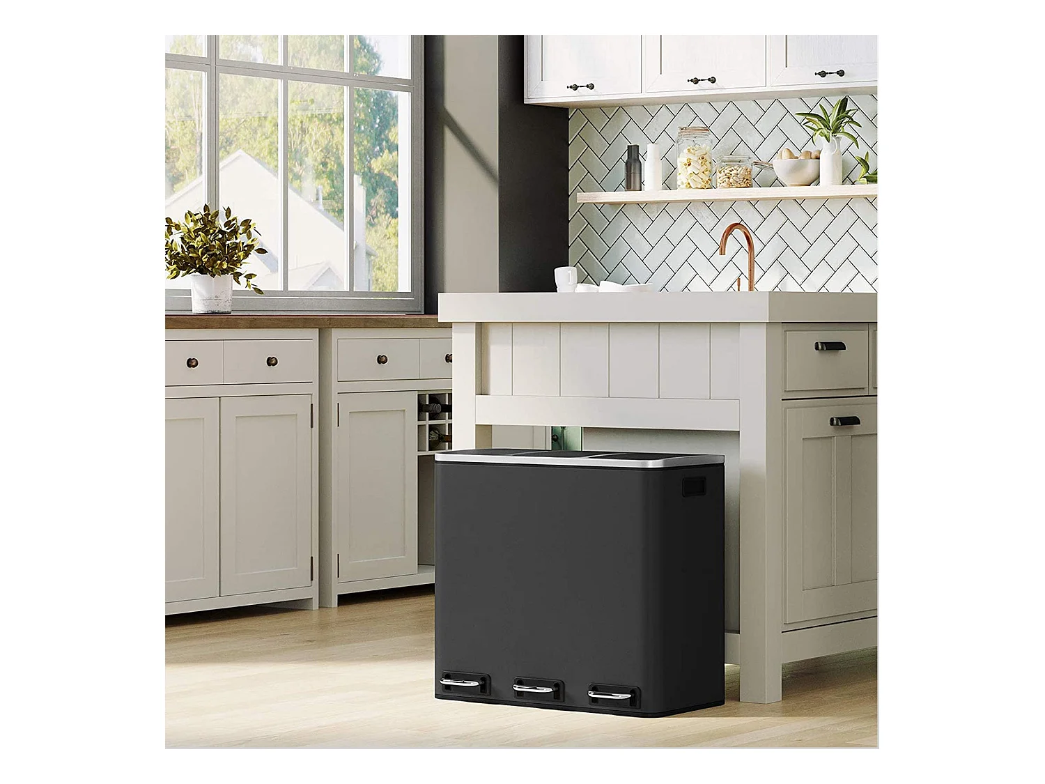 Mülleimer Mülltrennsystem