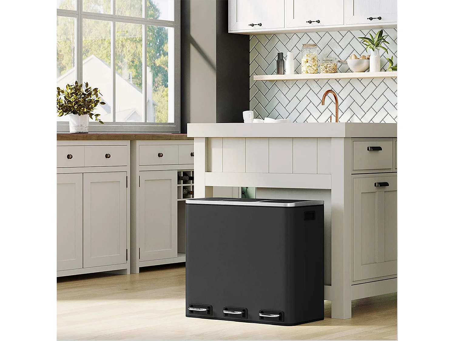 Mülleimer Mülltrennsystem