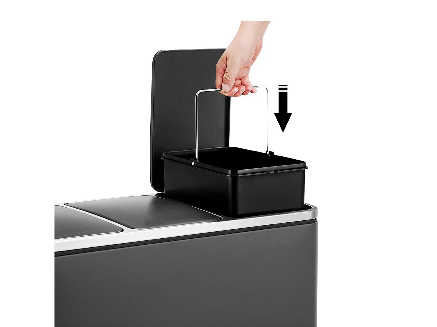 Mülleimer Mülltrennsystem