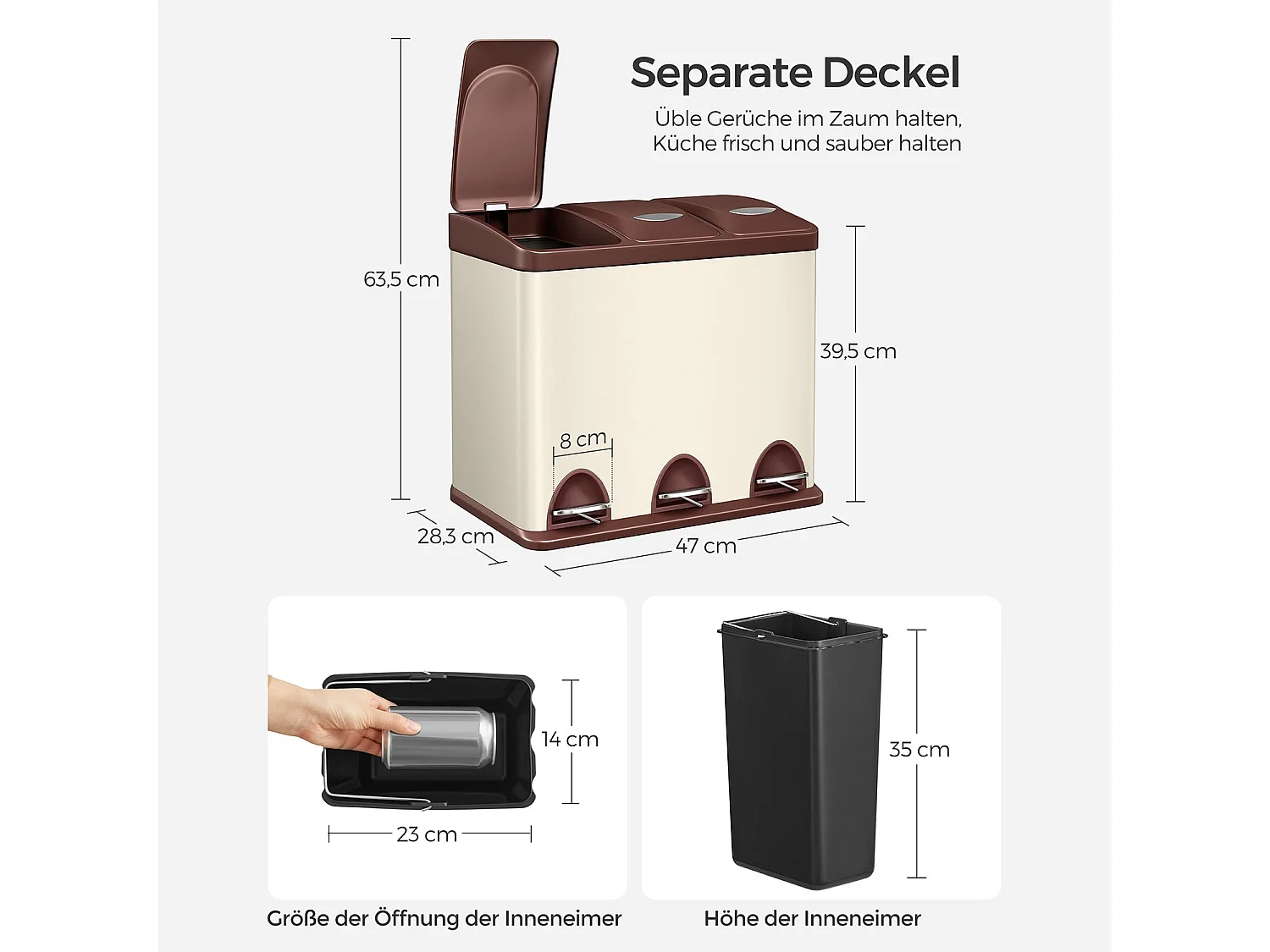 Mülleimer Ban Tap Tao