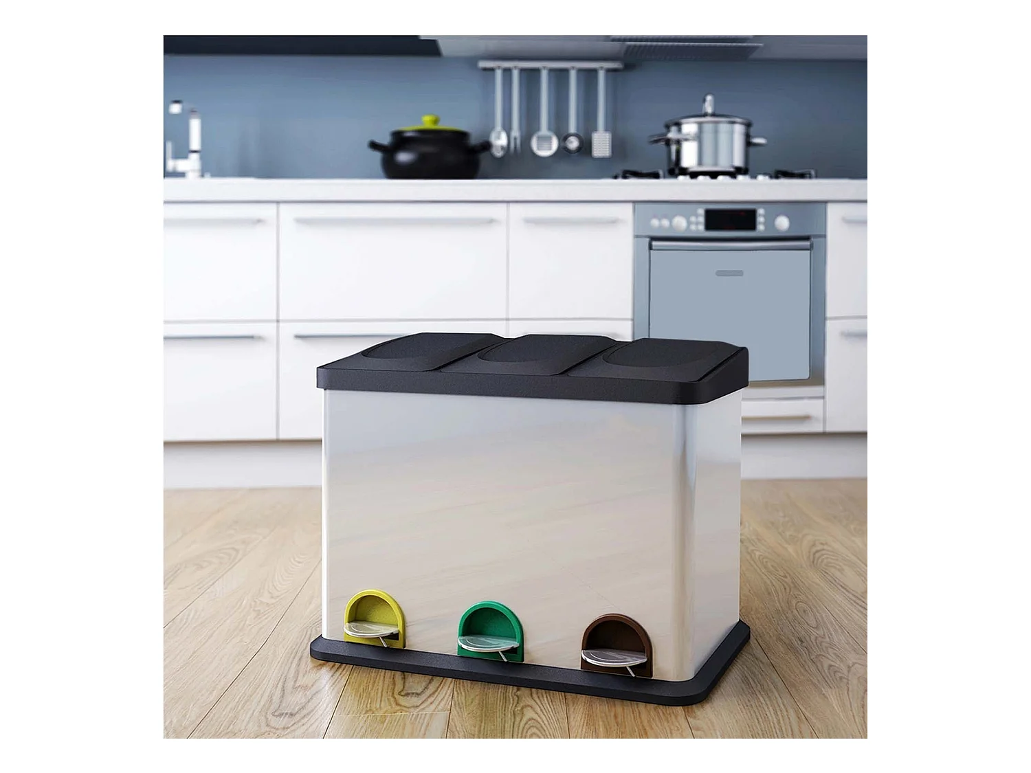 Mülleimer Mülltrennsystem