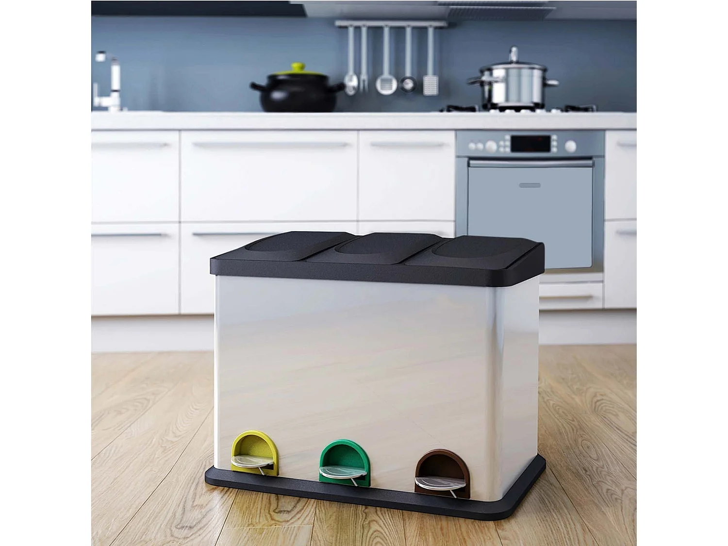 Mülleimer Mülltrennsystem