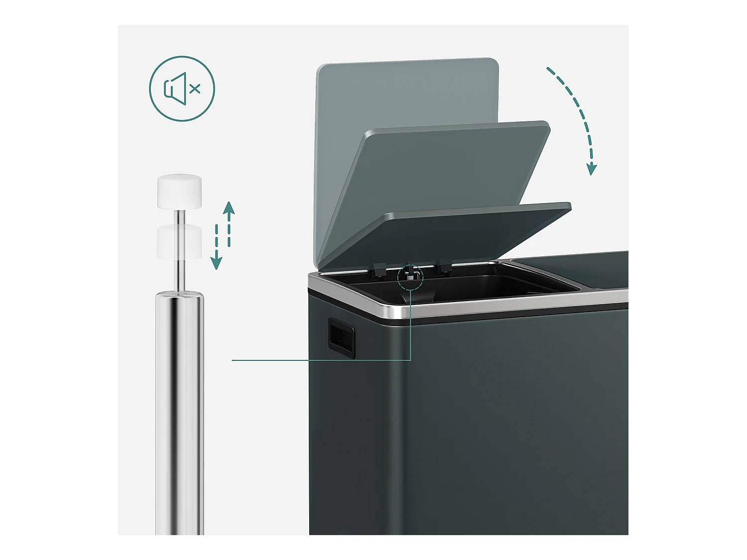 Mülleimer Montevideo Bhopal