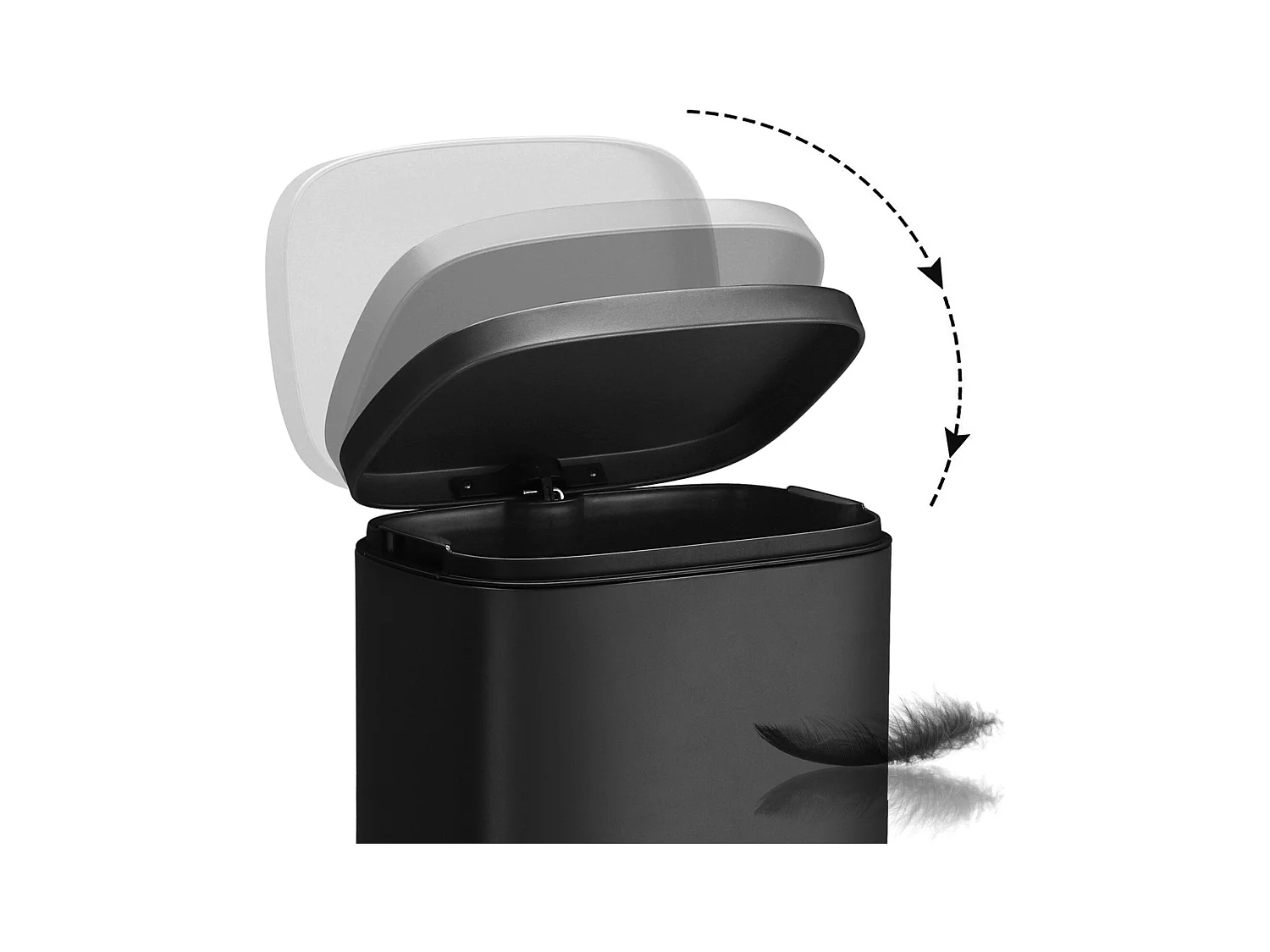 Mülleimer Treteimer Saint-Denis