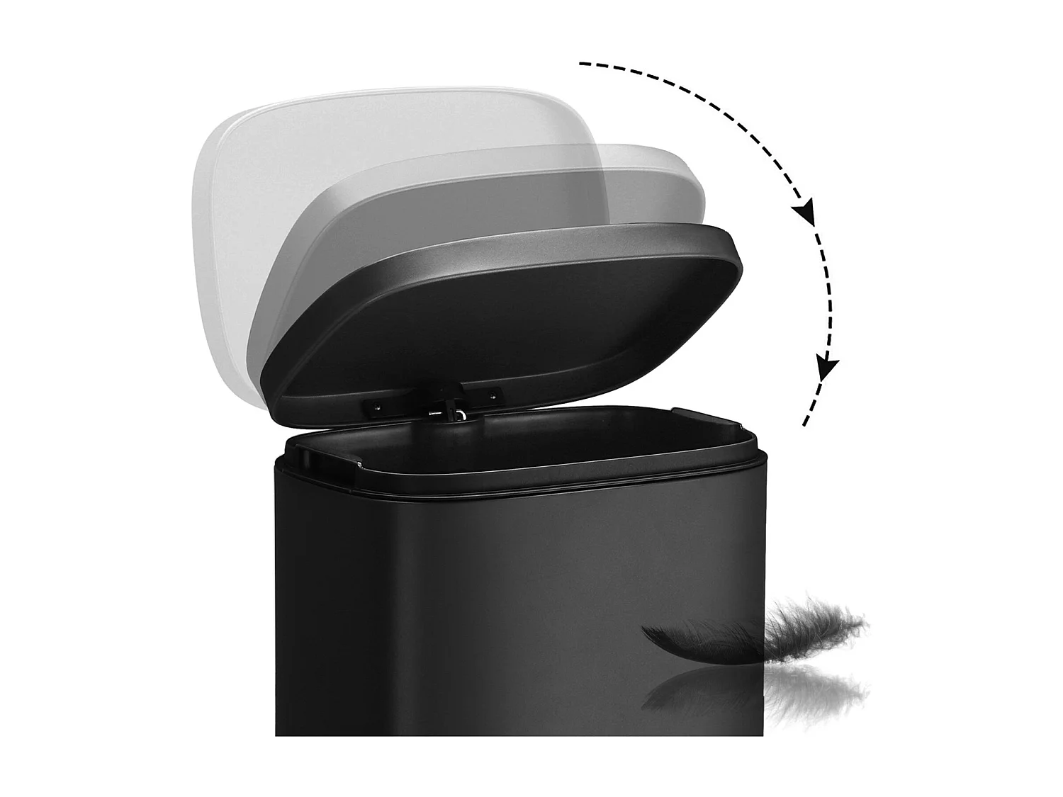 Mülleimer Treteimer Saint-Denis