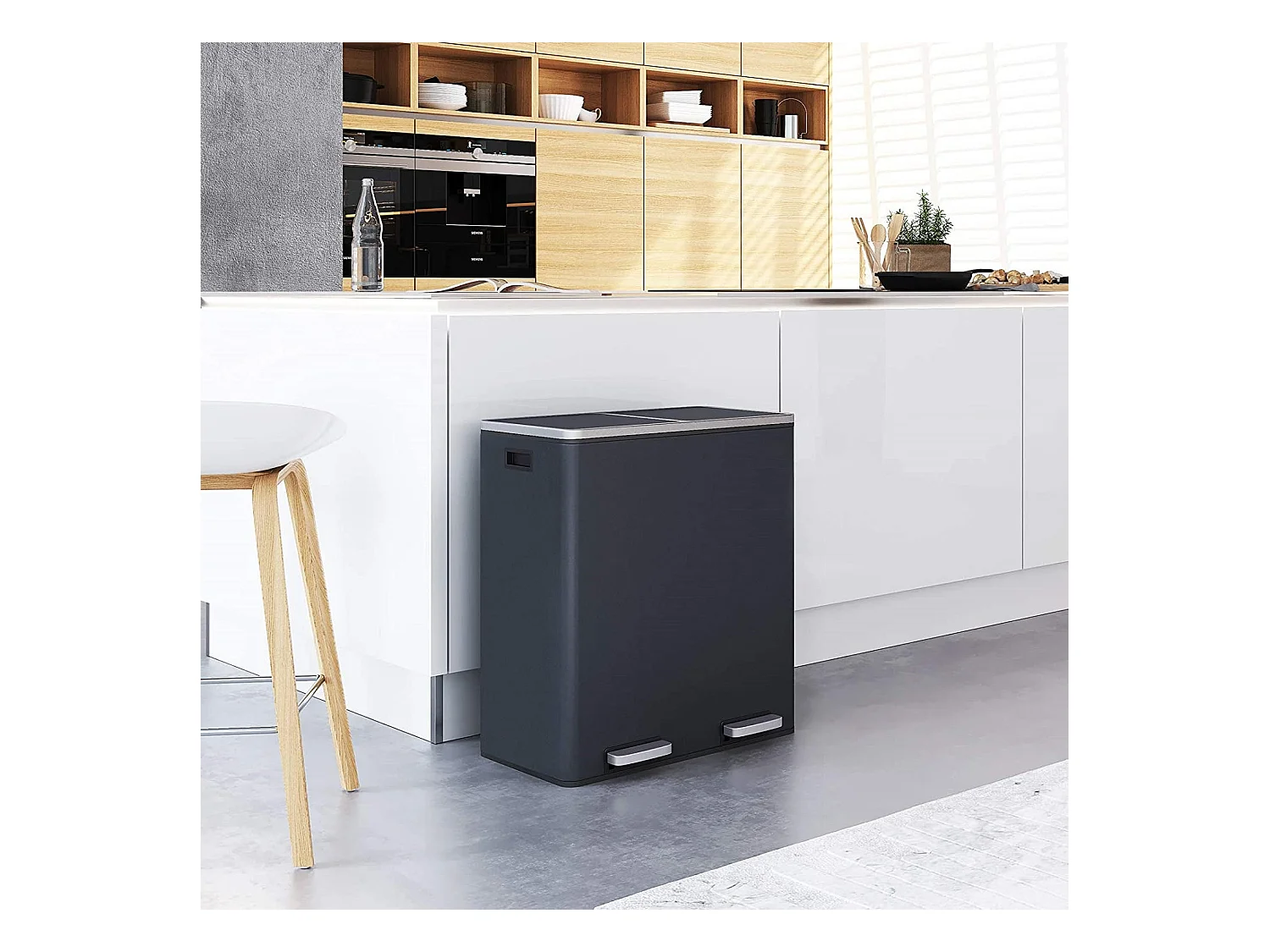 Mülleimer Mülltrennsystem