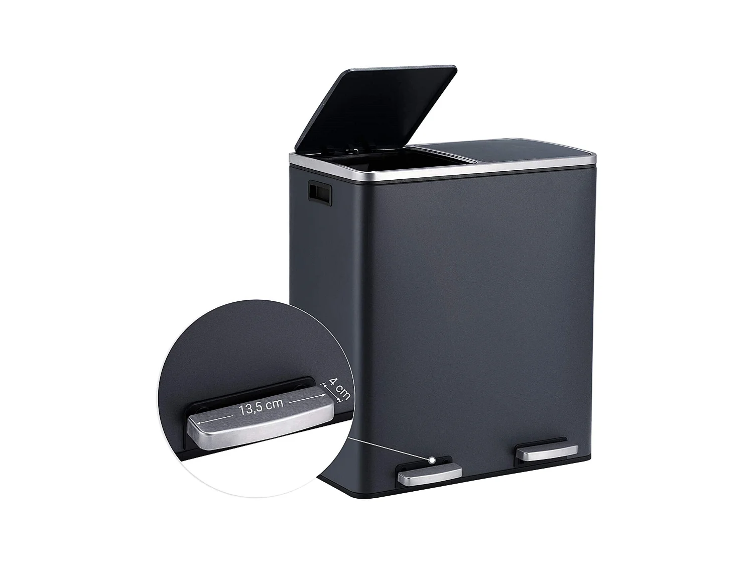 Mülleimer Mülltrennsystem