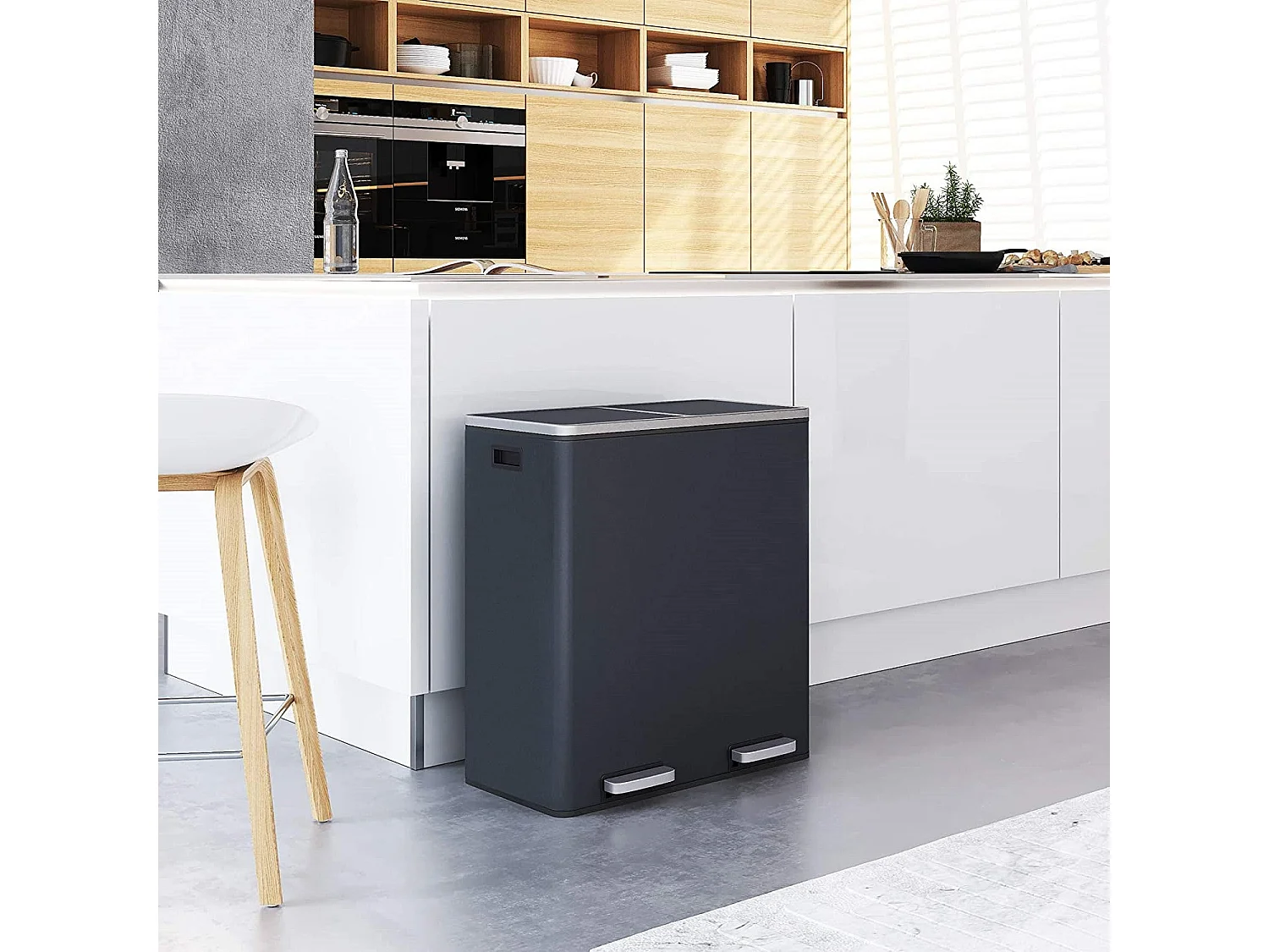 Mülleimer Mülltrennsystem