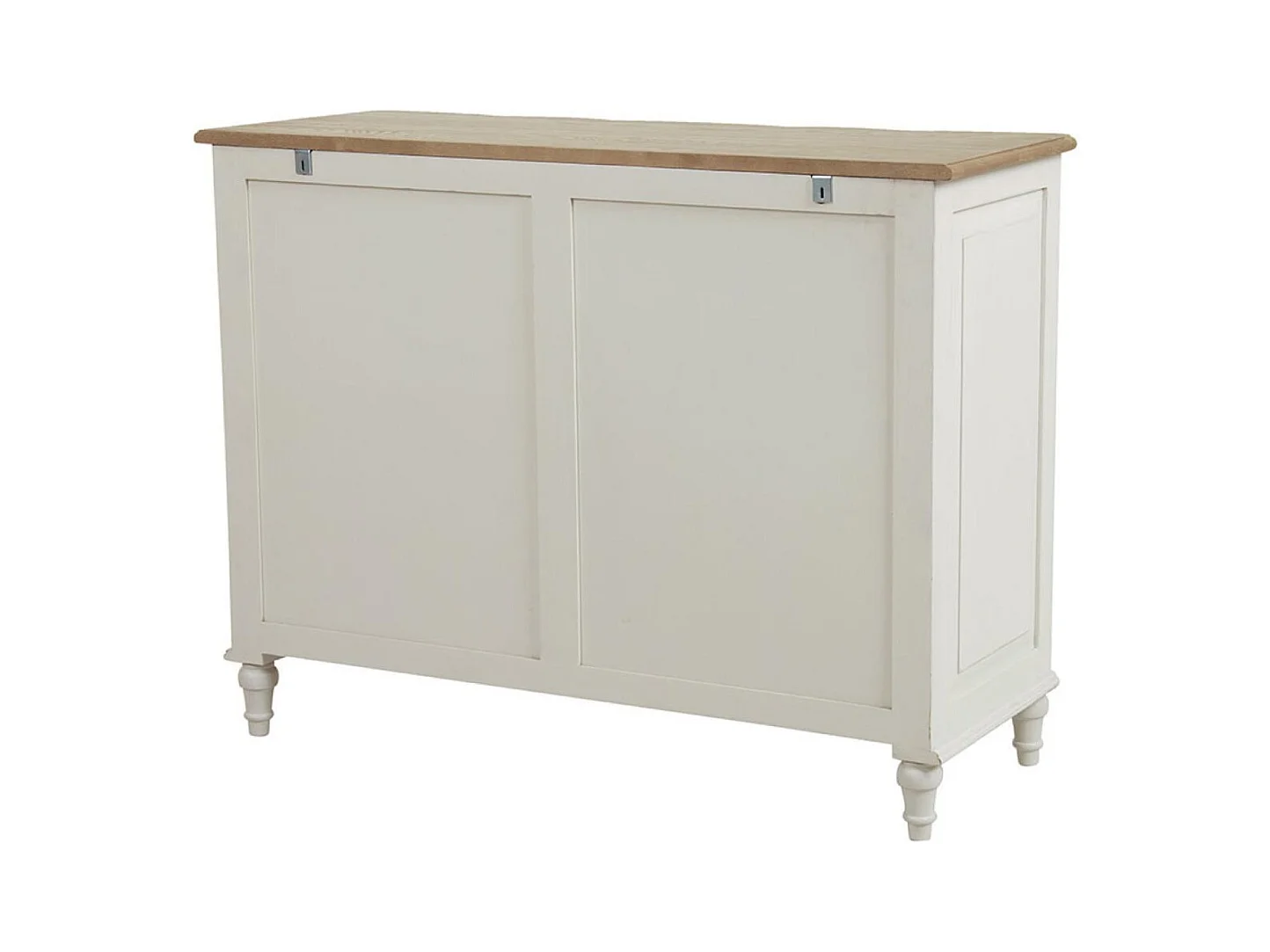 Commode 4 tiroirs Bois Blanc - Manoir Interior's