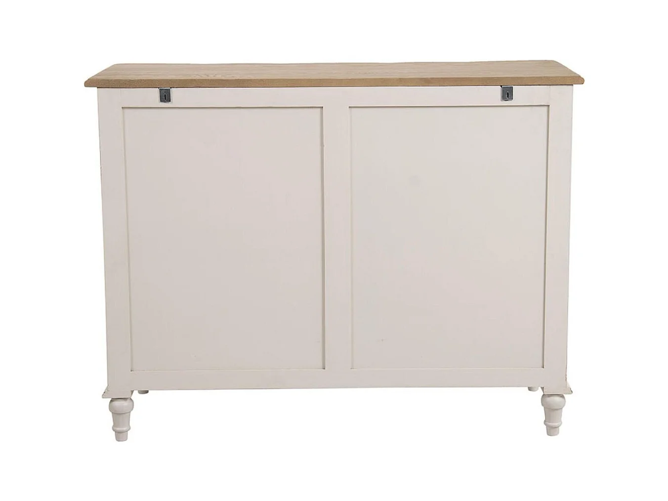 Commode 4 tiroirs Bois Blanc - Manoir Interior's