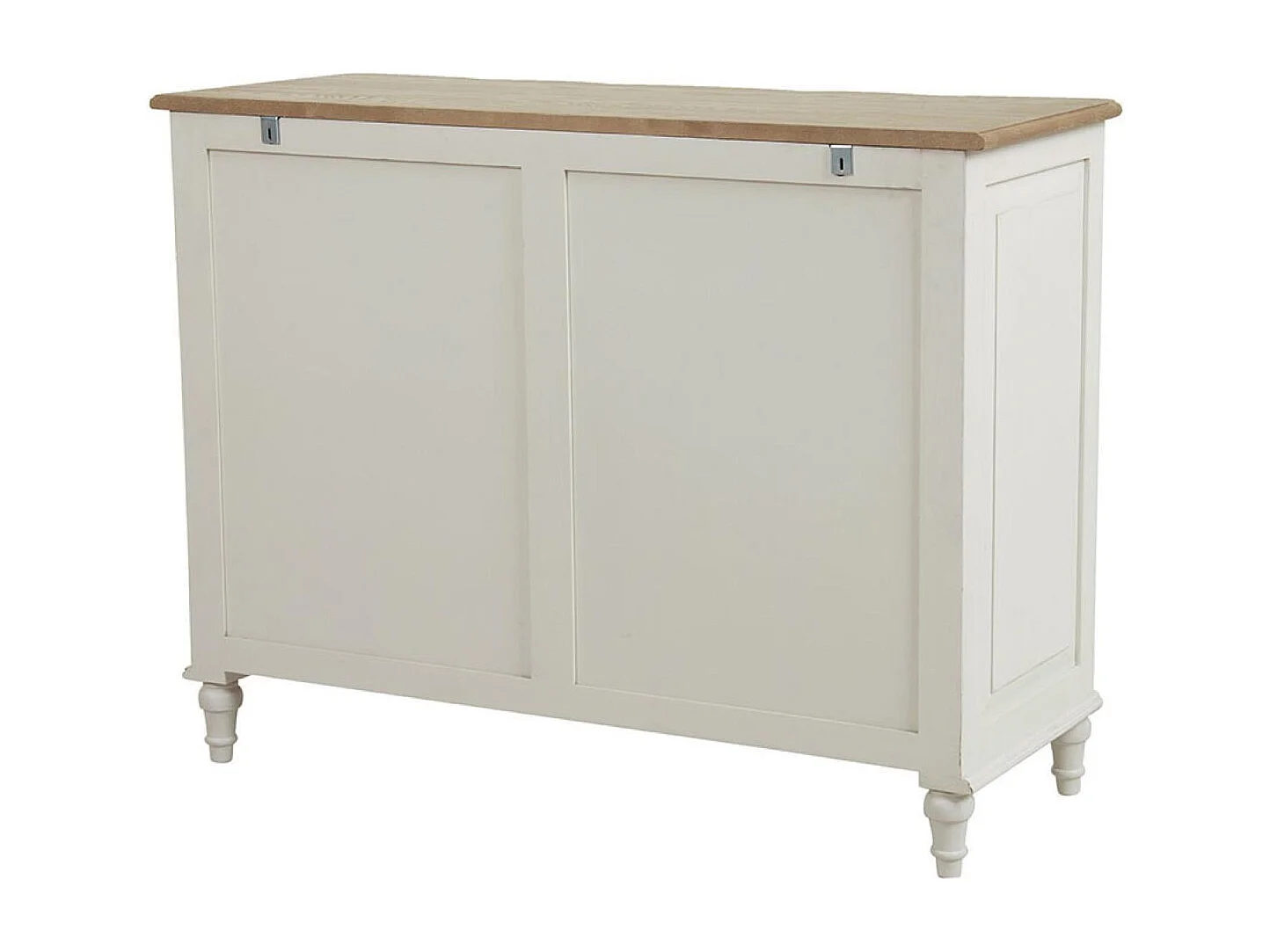 Commode 4 tiroirs Bois Blanc - Manoir Interior's