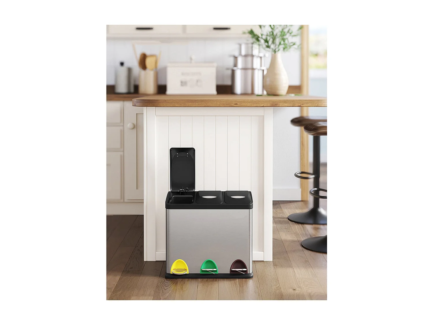 Mülleimer Mülltrennsystem