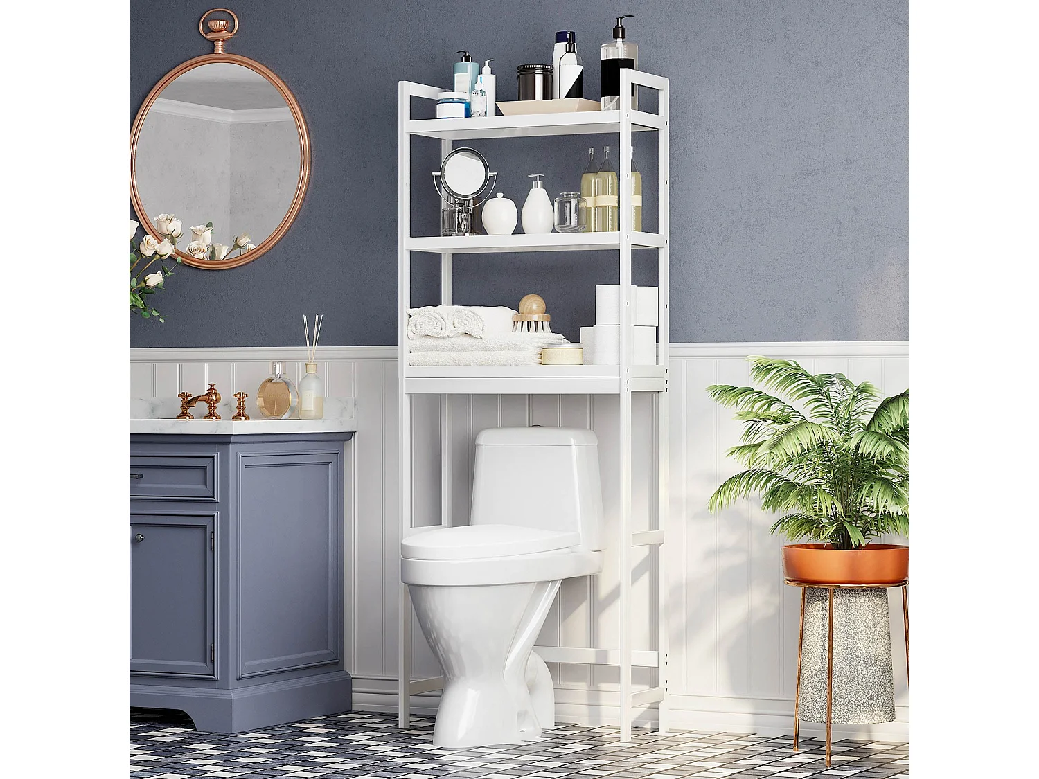 Étagère de salle de bain Guayaquil