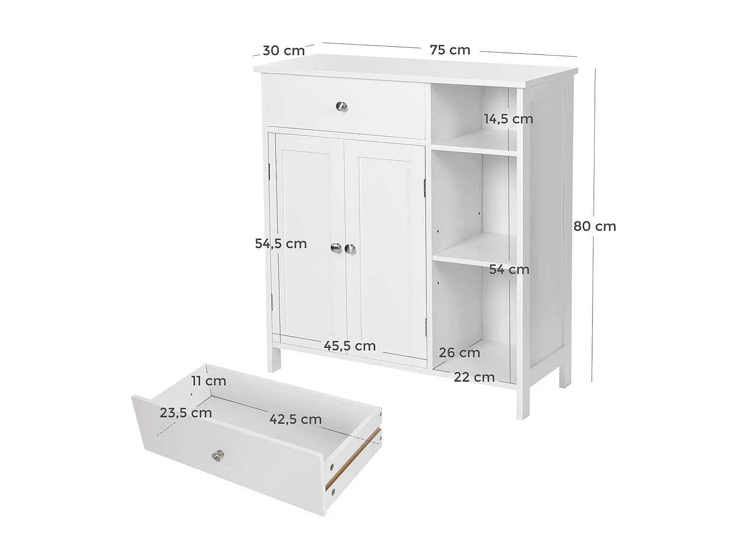 Badezimmerschrank Aufbewahrungsschrank