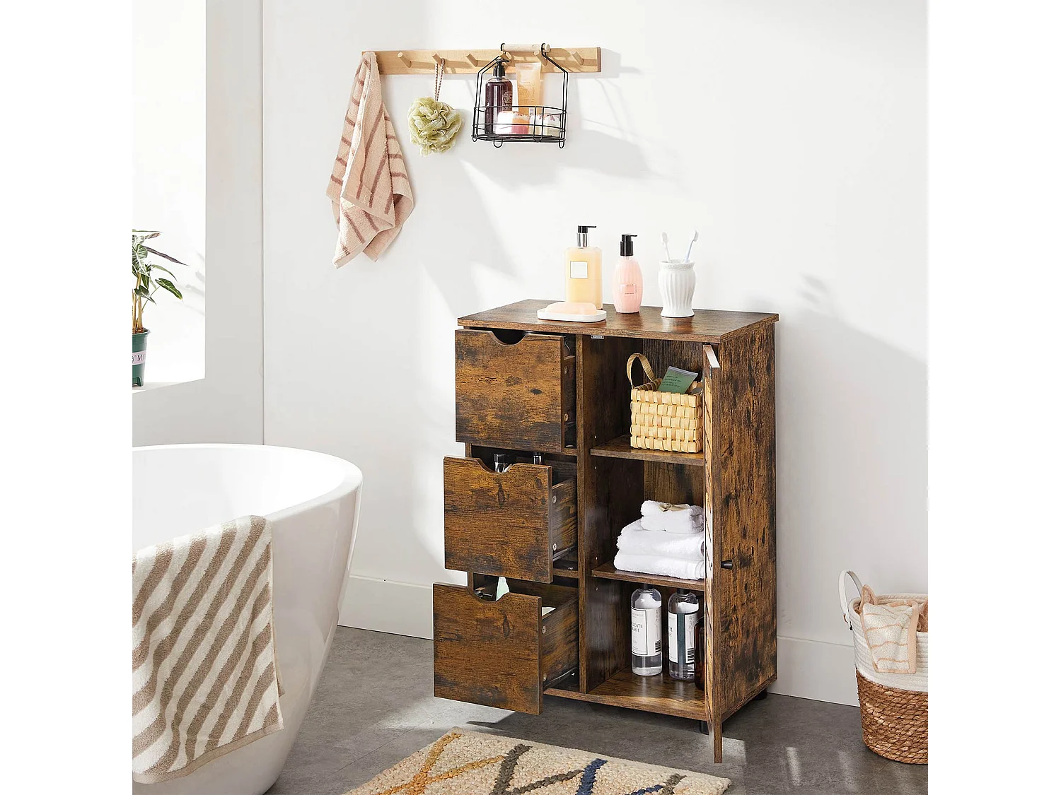 Meuble de rangement pour armoire de salle de bain
