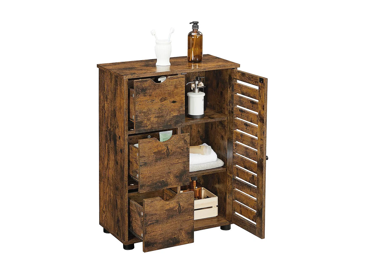 Meuble de rangement pour armoire de salle de bain