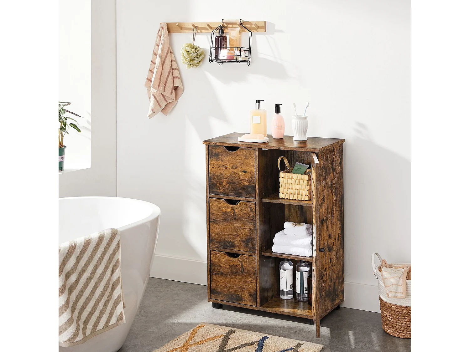 Meuble de rangement pour armoire de salle de bain