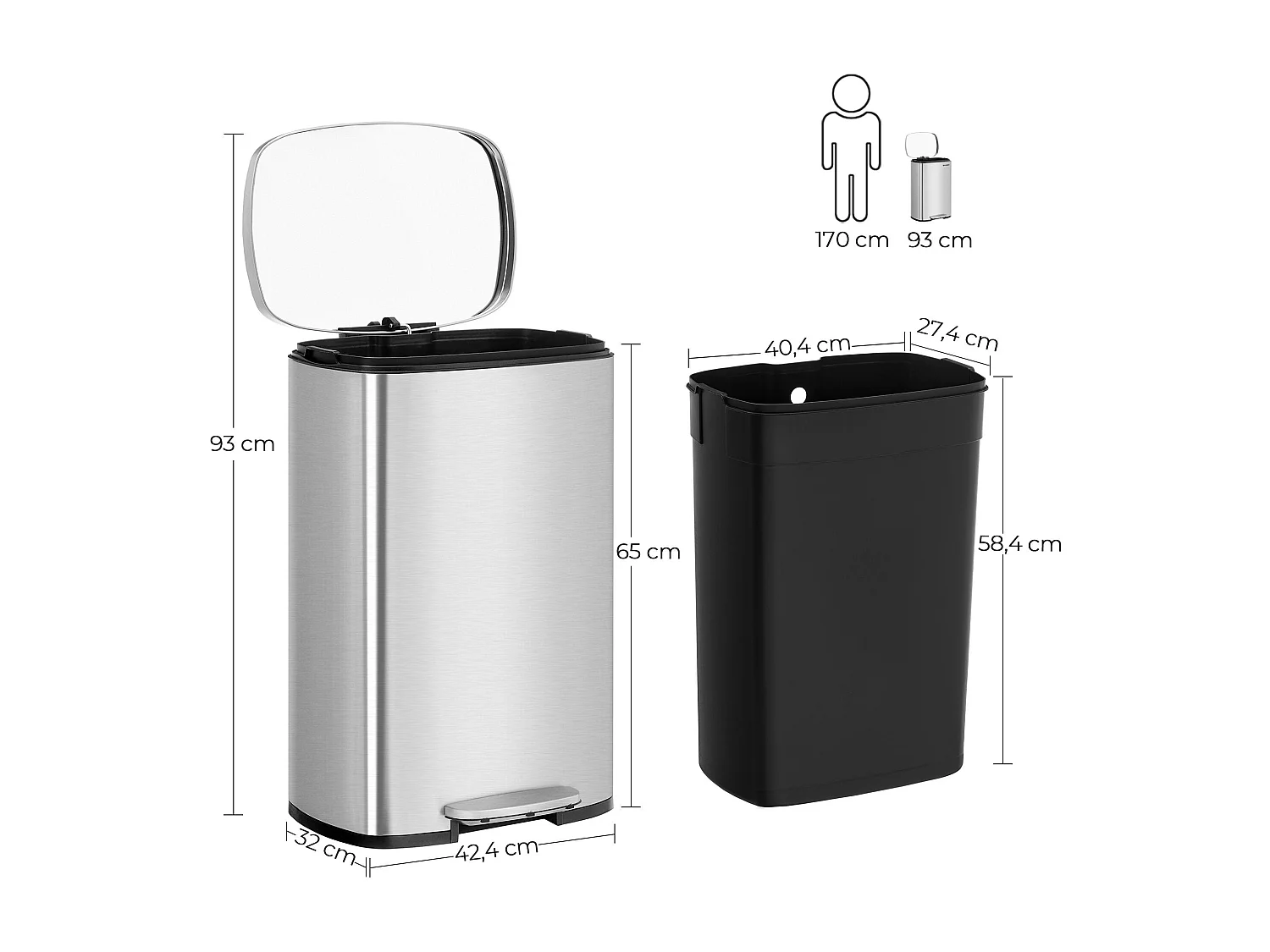 Mülleimer Treteimer João Pessoa