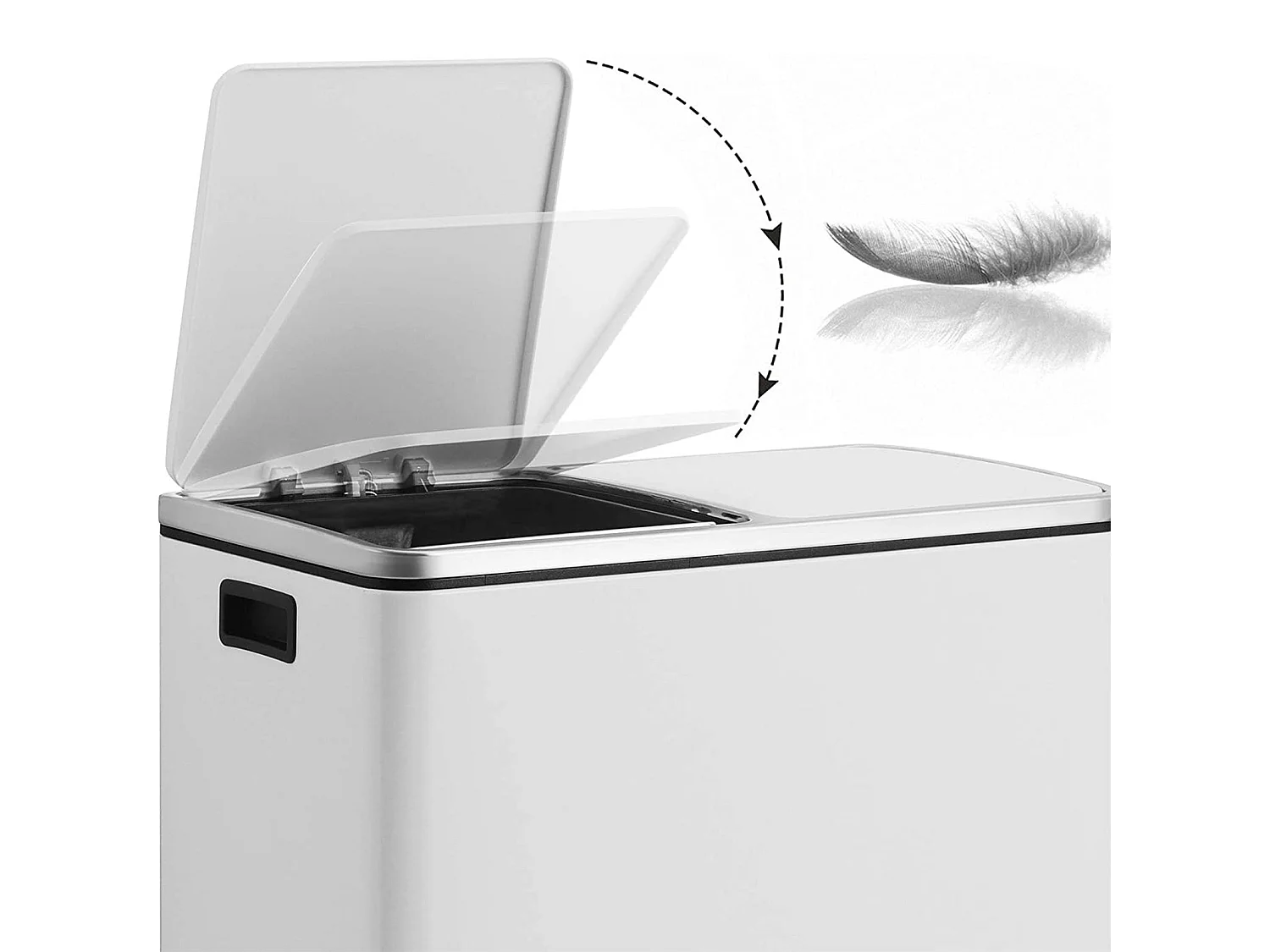 Système de tri des déchets des poubelles