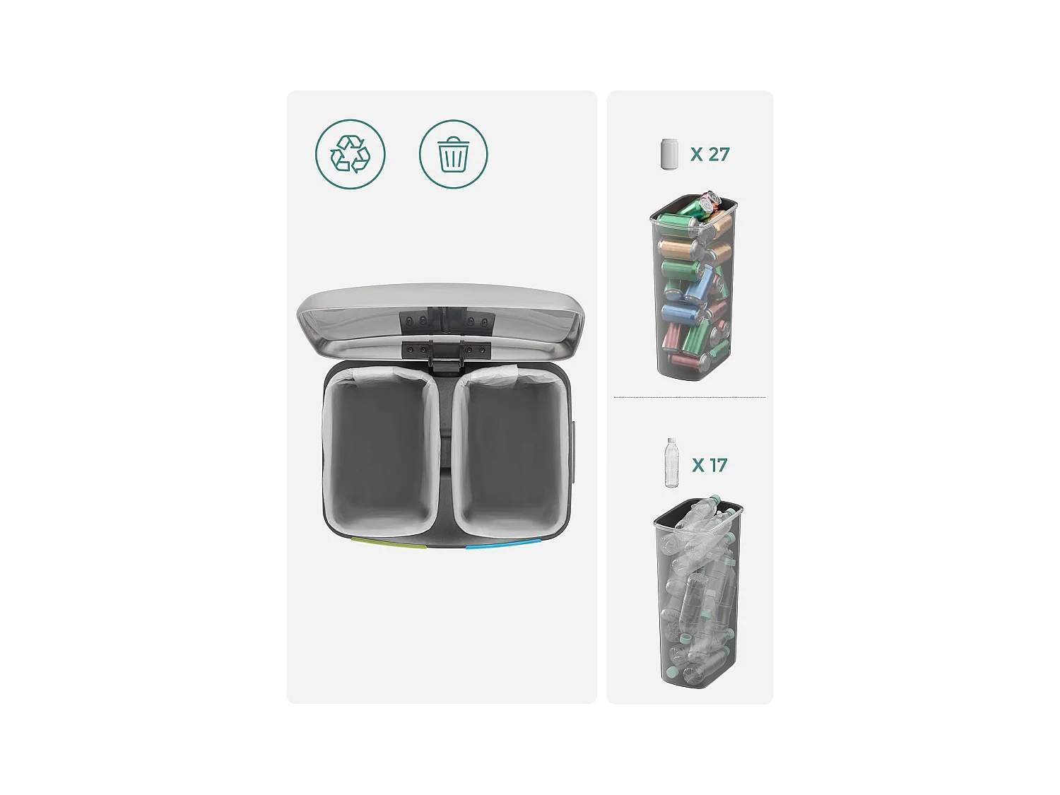 Mülleimer Treteimer Malabo