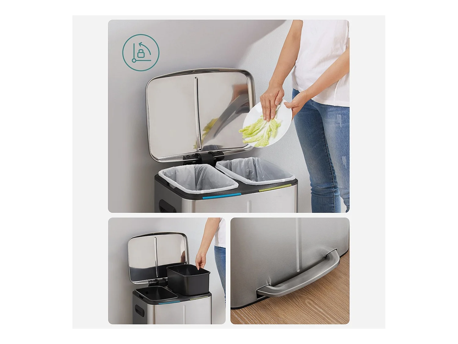 Mülleimer Treteimer Malabo