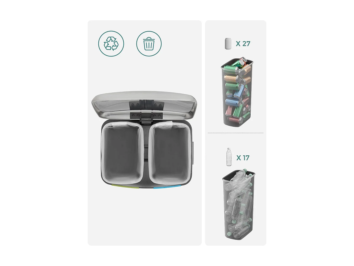 Mülleimer Treteimer Malabo