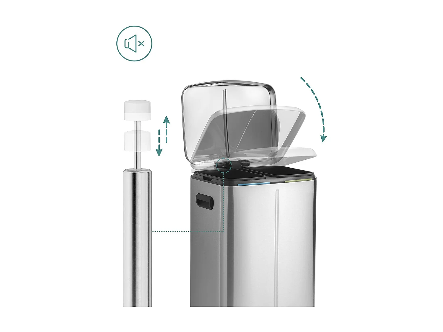 Mülleimer Treteimer Malabo